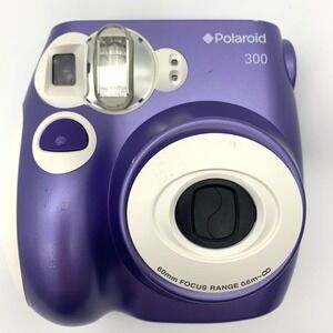Polaroid 300 Instant Print Camera Purple/White